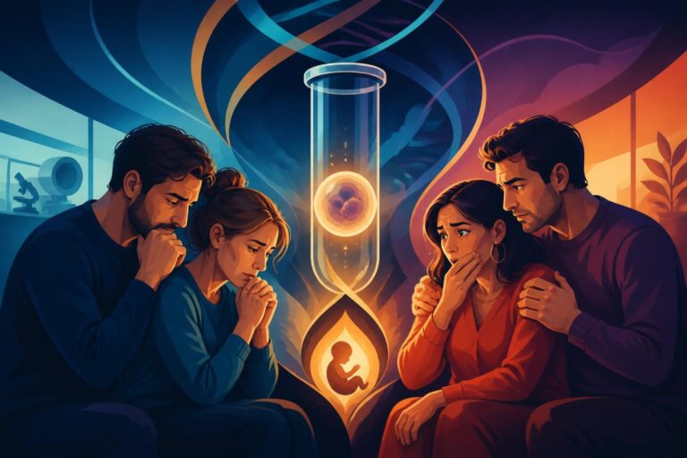 découvrez une histoire captivante où une complication exceptionnelle lors d'une fiv bouleverse profondément deux familles, mêlant émotions et suspense digne du grand écran.