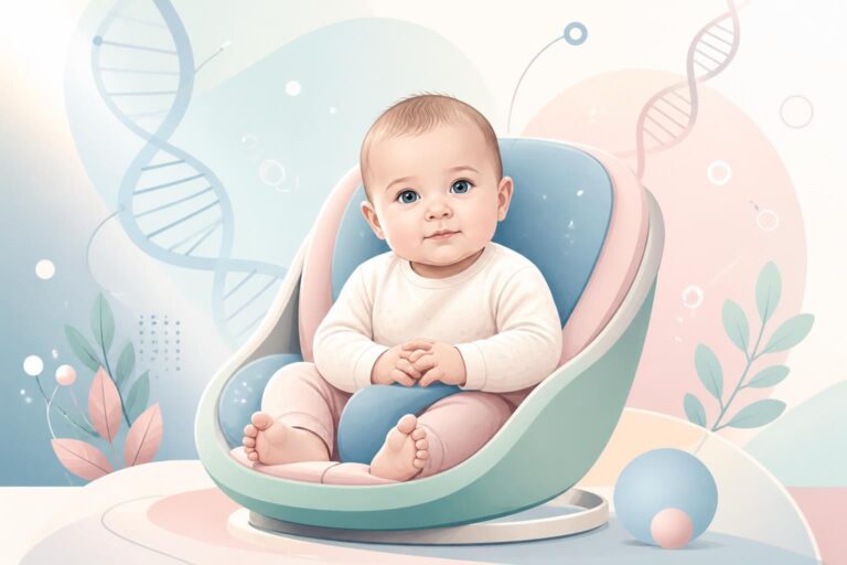 découvrez l'histoire touchante d'un bébé de 4 mois diagnostiqué avec une maladie génétique rare qui ralentit sa croissance, et les défis auxquels il fait face.