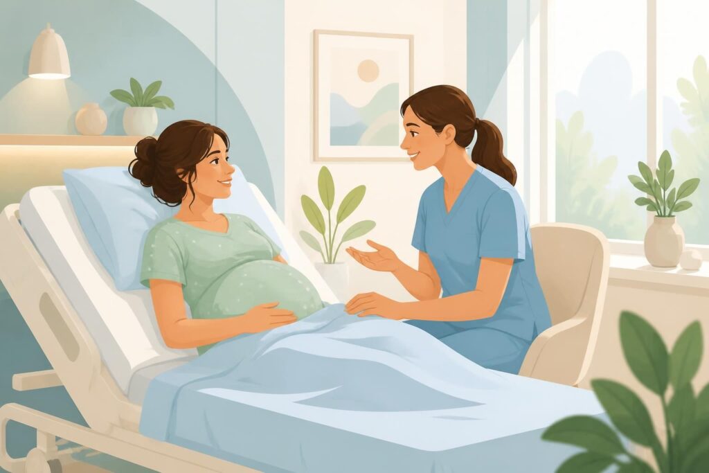 découvrez l'importance des échanges enrichissants avec une sage-femme pour un accouchement serein et bien accompagné.