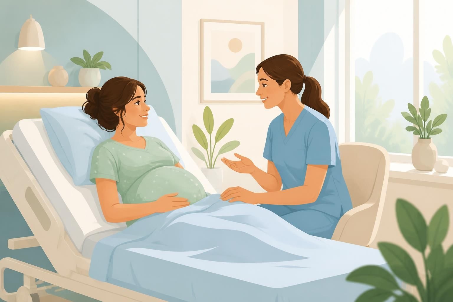 découvrez l'importance des échanges enrichissants avec une sage-femme pour un accouchement serein et bien accompagné.