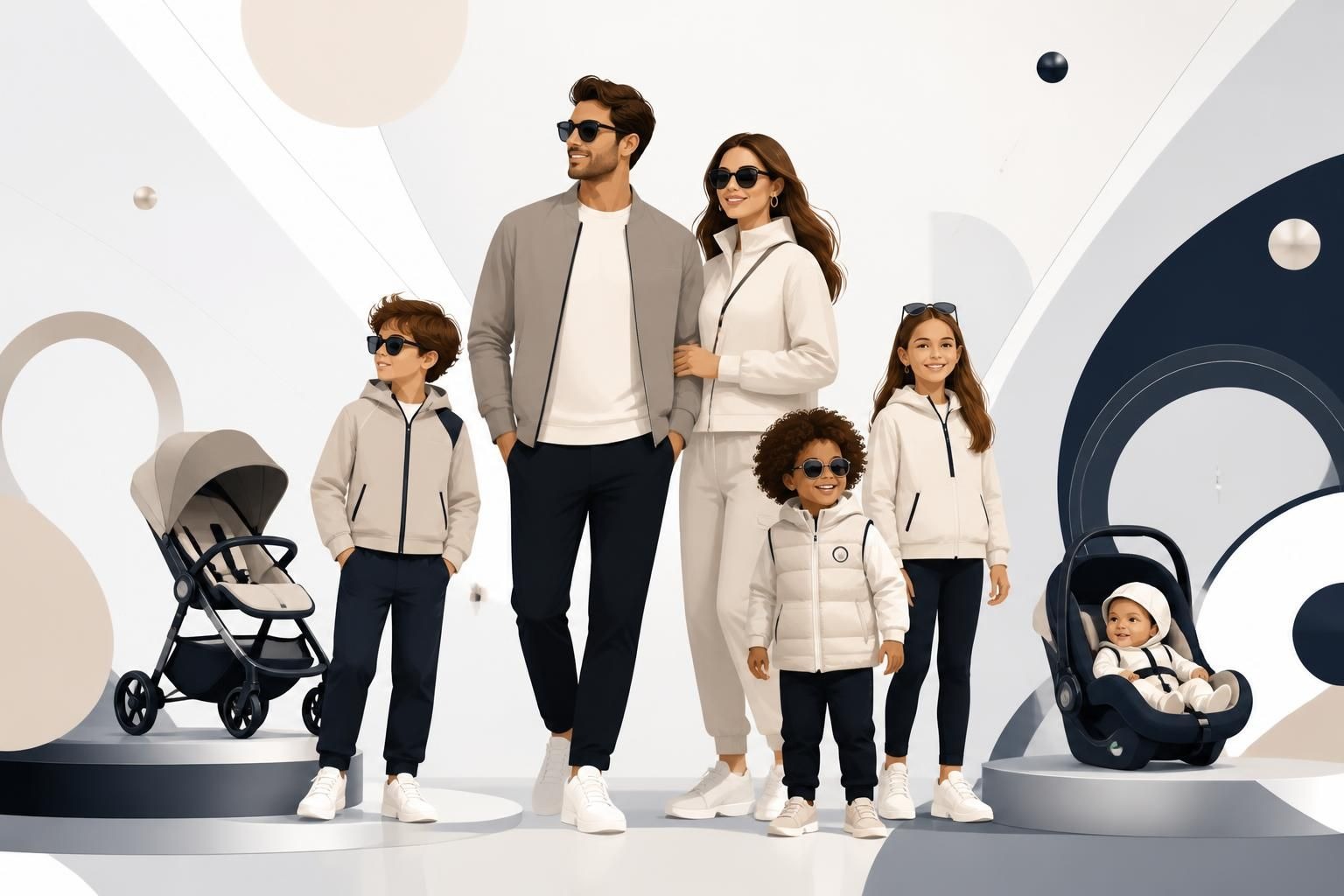 découvrez la première collection de vêtements cybex, conçue pour toute la famille, et profitez de l'élargissement de leur univers au-delà des poussettes.