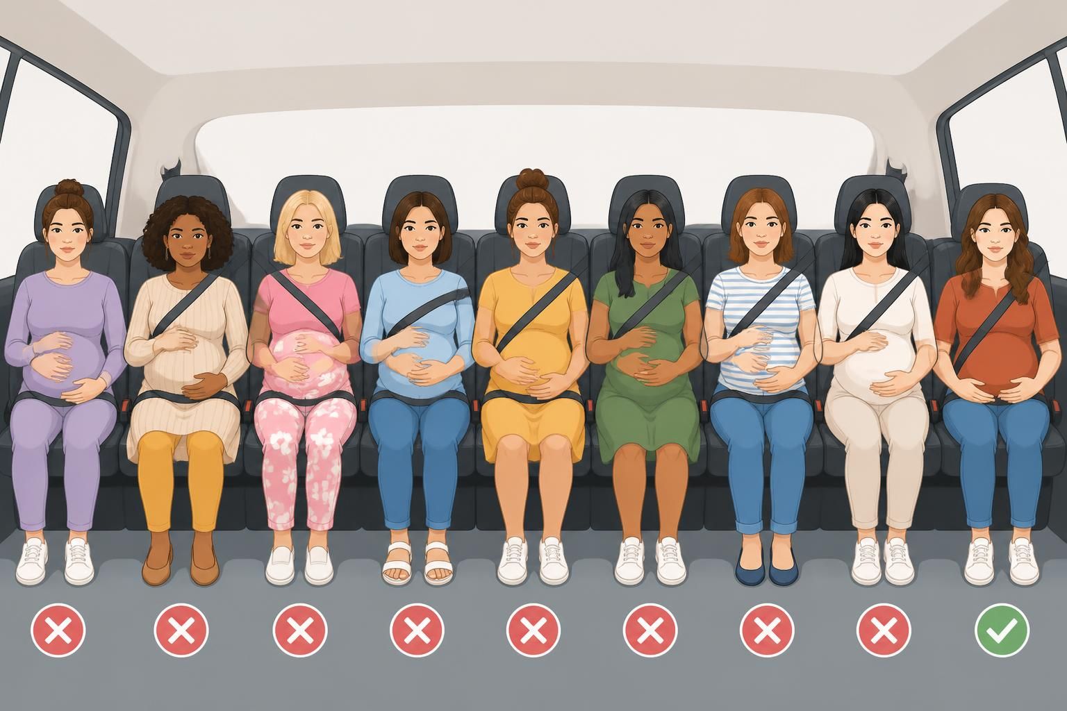 découvrez pourquoi 9 femmes enceintes sur 10 ne portent pas correctement leur ceinture de sécurité, les risques associés et les conseils pour assurer votre sécurité pendant la grossesse.