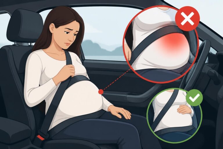découvrez l'erreur fréquente commise par près de 90% des femmes enceintes en voiture, révélée par une étude récente, et comment assurer leur sécurité et celle de leur bébé.