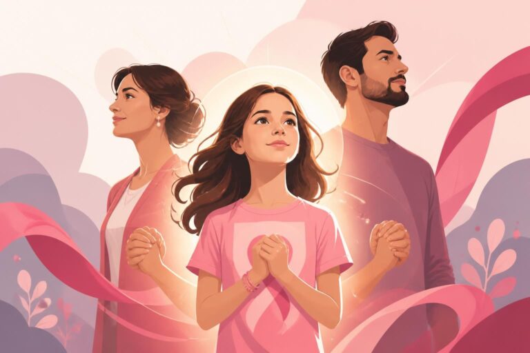 shiloh, emportée à 13 ans par un cancer du sein, inspire ses parents qui, cinq ans après sa disparition, poursuivent sans relâche leur combat contre la maladie.